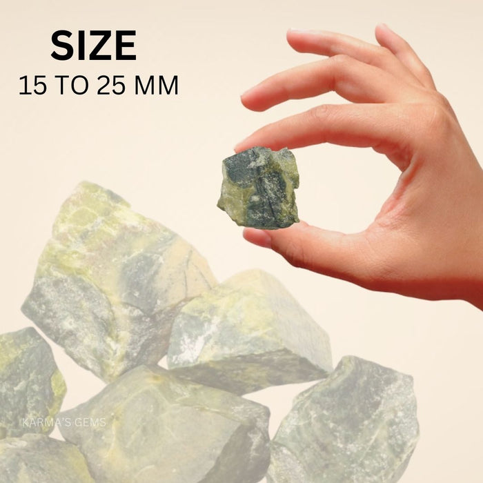 2 PCS 15 TO 25 MM KAMBABA JASPER ROUGH STONE