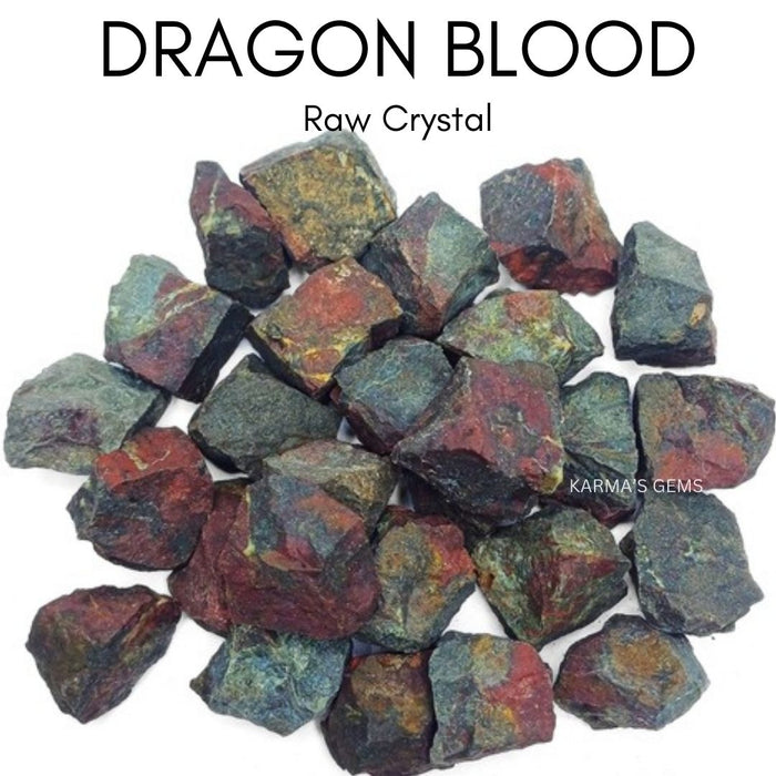 2 PCS 20 TO 25 MM DRAGON BLOODSTONE ROUGH STONE