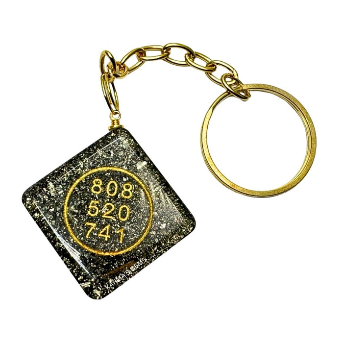 PYRITE ZIBU KEYCHAIN