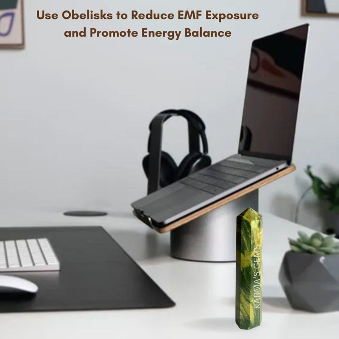 8 CORNER CROCODILE JASPER OBELISK