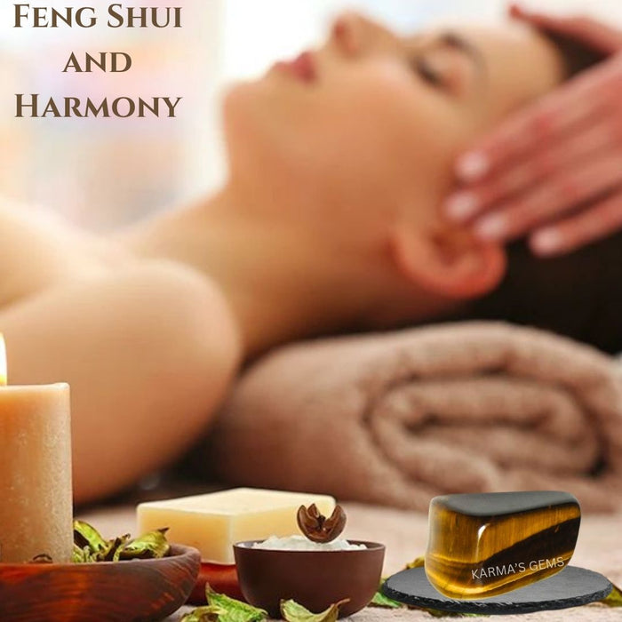 1 PIECE 15 TO 25 MM TIGER EYE POLISH TUMBLED STONE