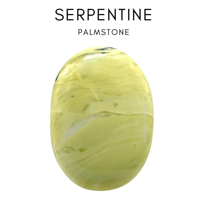 SERPENTINE PALMSTONE