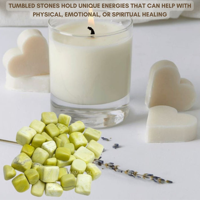 15 TO 25 MM SERPENTINE POLISH TUMBLED STONE