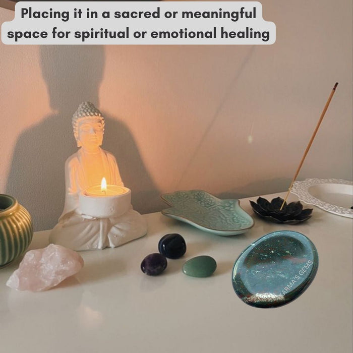 BLOODSTONE WORRY THUMB STONE