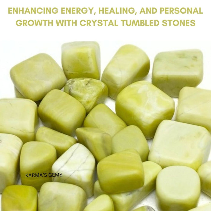 15 TO 25 MM SERPENTINE POLISH TUMBLED STONE