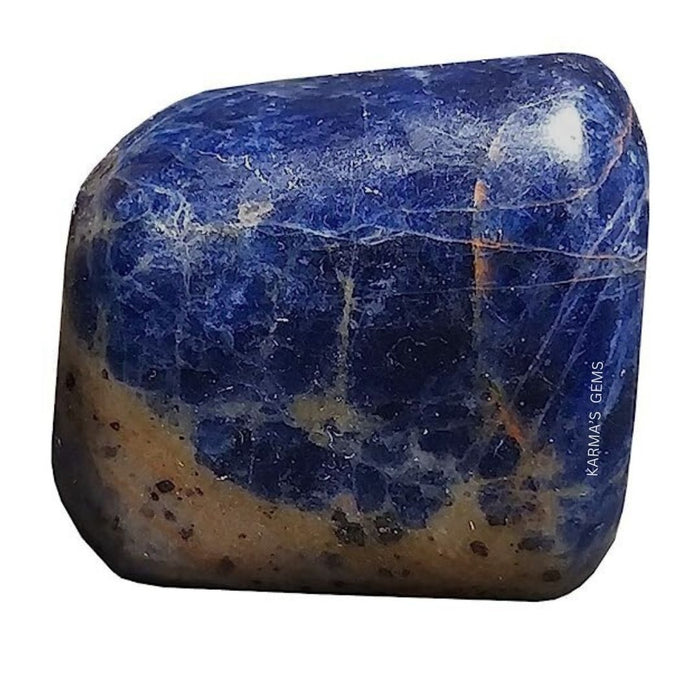 1 PIECE 15 TO 25 MM SODALITE POLISH TUMBLED STONE