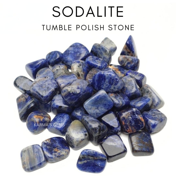 15 TO 25 MM SODALITE POLISH TUMBLED STONE