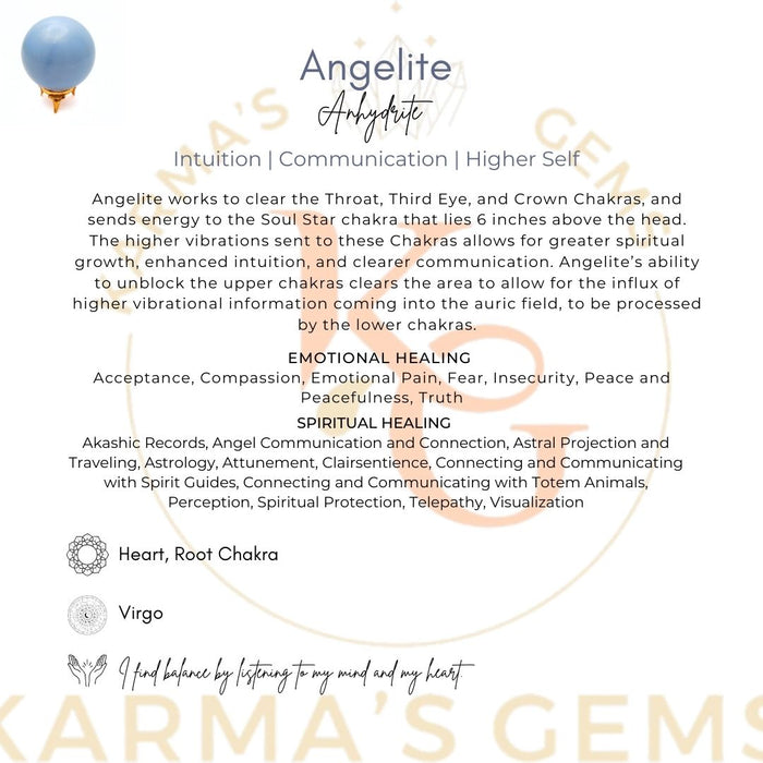 50 TO 55 MM ANGELITE SPHERE