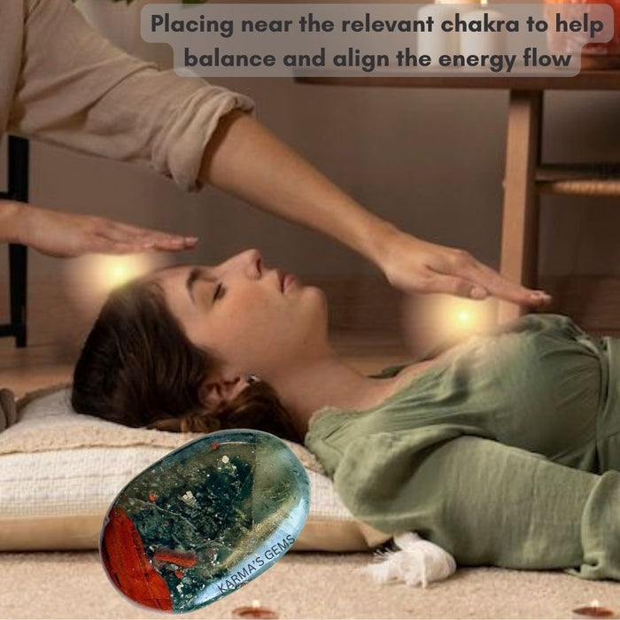 AFRICAN BLOOD PALMSTONE