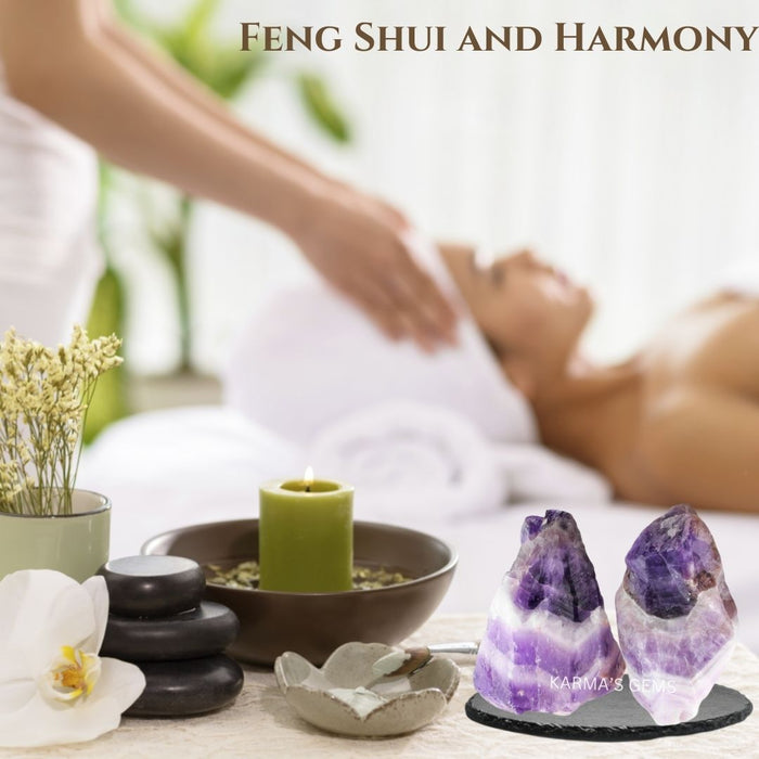 2 PCS 15 TO 25 MM AMETHYST BANDED ROUGH STONE