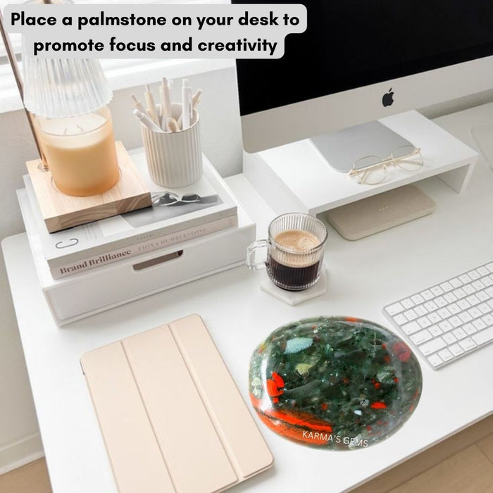 AFRICAN BLOOD PALMSTONE