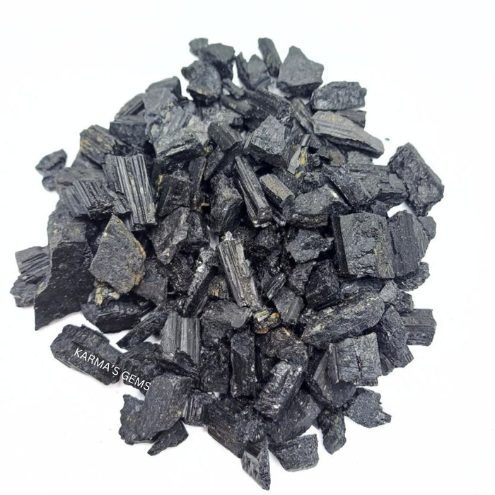 BLACK TOURMALINE STONE CHIPS