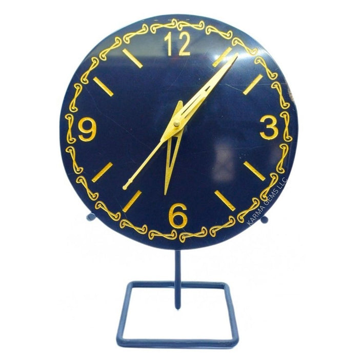 NATURAL BLACK OBSIDIAN AGATE WATCH