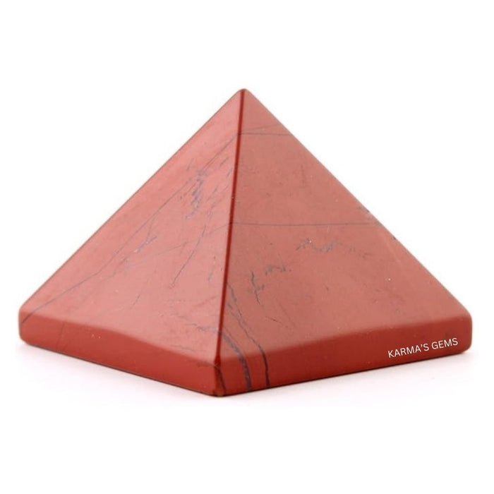 RED JASPER STONE CRYSTAL PYRAMID