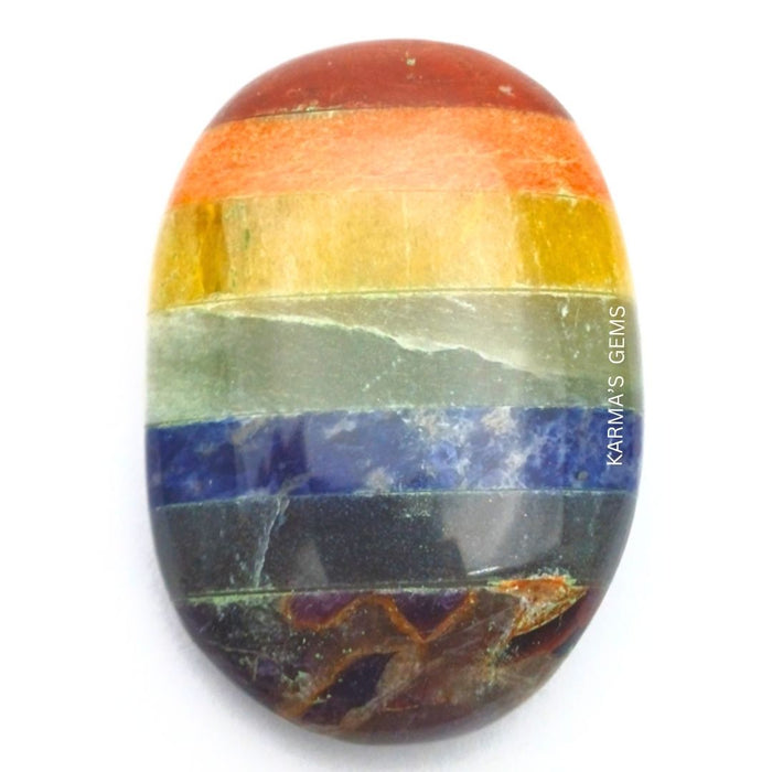 SEVEN CHAKRA PALMSTONE