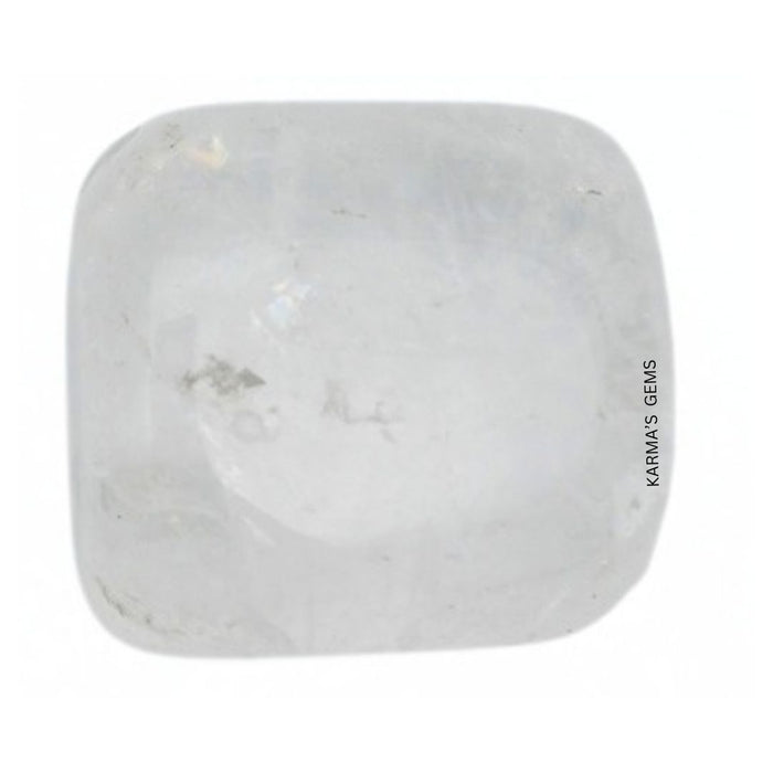 1 PIECE 15 TO 25 MM CLEAR QUARTZ POLISH TUMBLED STONE