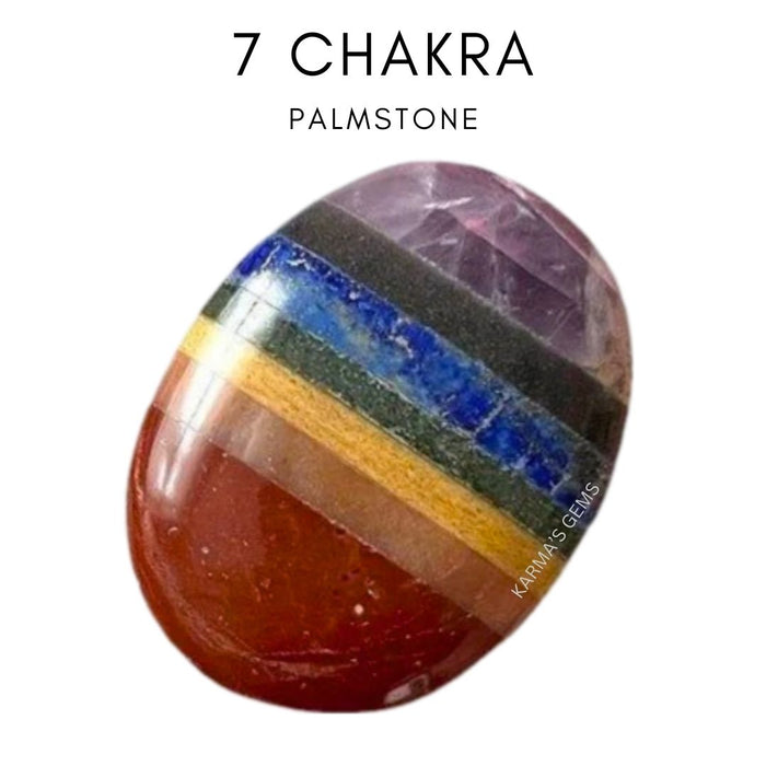 SEVEN CHAKRA PALMSTONE