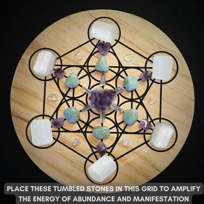 15 TO 25 MM SELENITE POLISH TUMBLED STONE