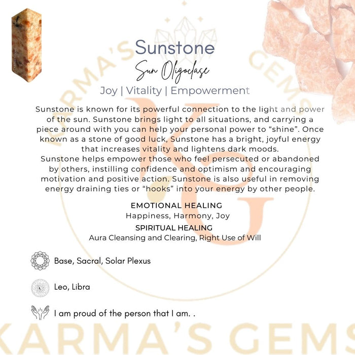 4 CORNER SUNSTONE OBELISK