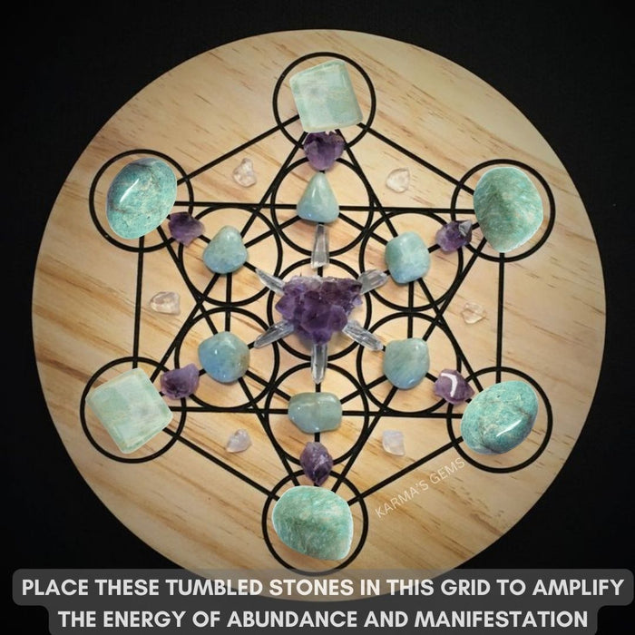 15 TO 25 MM AMAZONITE POLISH TUMBLED STONE