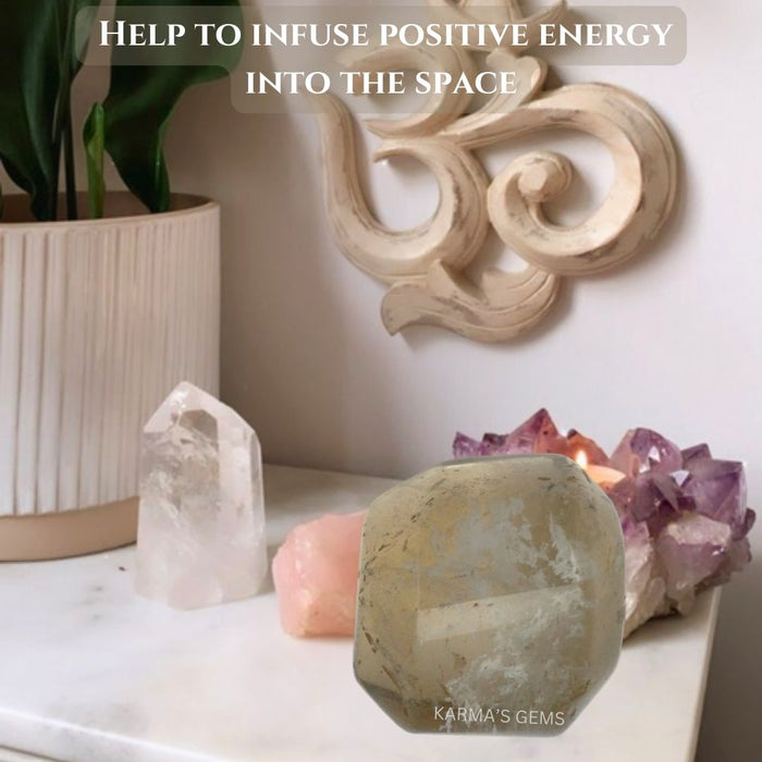 1 PIECE 15 TO 25 MM SMOKEY QUARTZ POLISH TUMBLED STONE