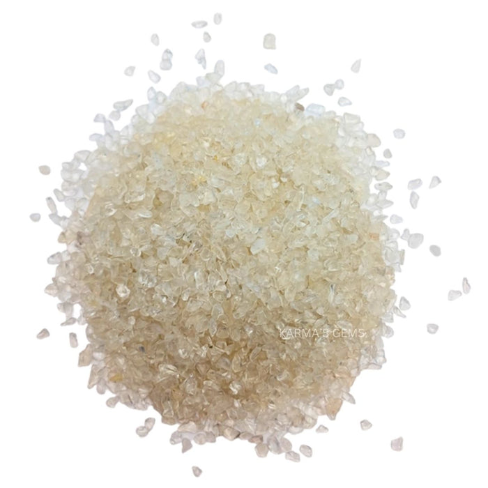 CLEAR QUARTZ STONE CHIPS