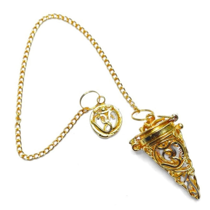 GOLD CONE CHAMBER OM OPENABLE PENDULUM