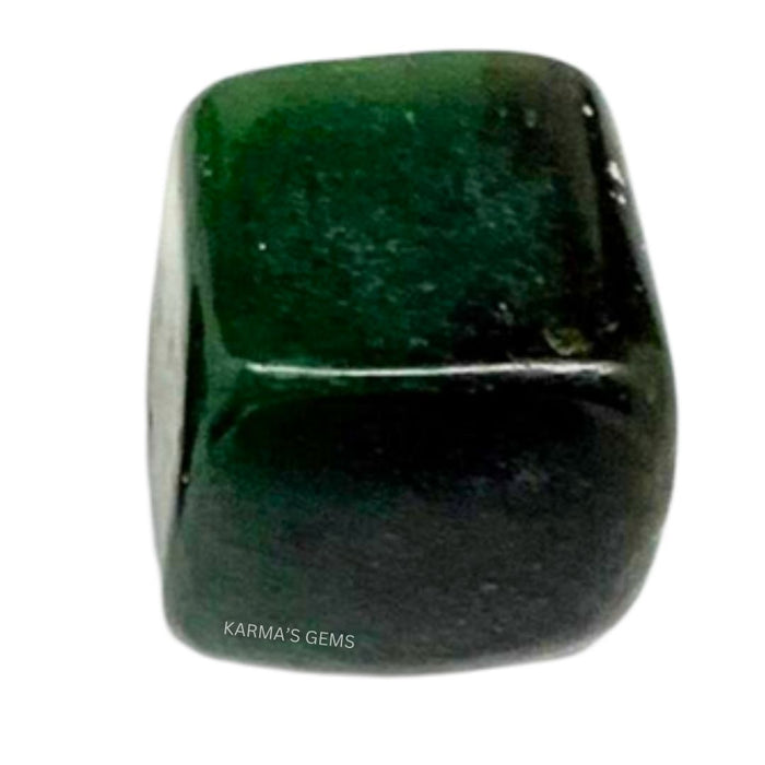 1 PIECE 15 TO 25 MM GREEN JADE POLISH TUMBLED STONE