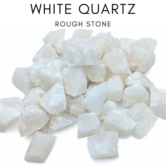 15 TO 25 MM WHITE QUARTZ ROUGH STONE