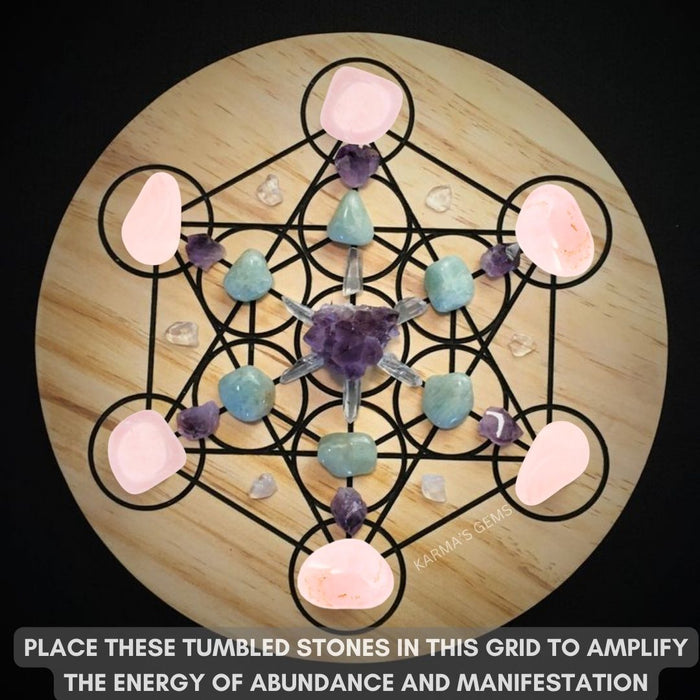 15 TO 25 MM ROSE QUARTZ POLISH TUMBLED STONE