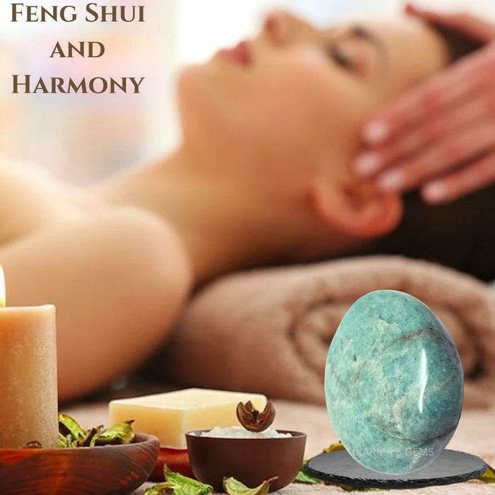 1 PIECE 15 TO 25 MM AMAZONITE POLISH TUMBLED STONE