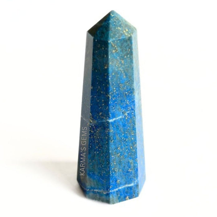 8 CORNER LAPIS LAZULI OBELISK