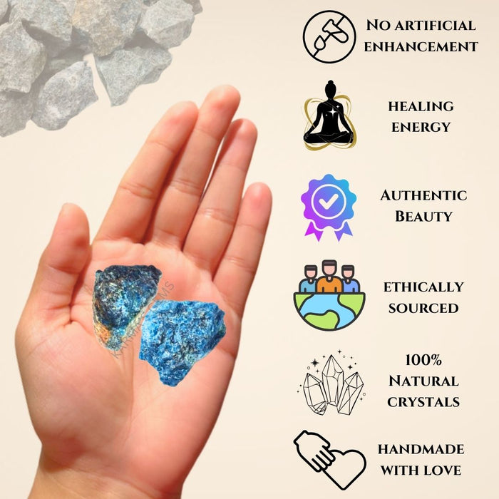 2 PCS 15 TO 25 MM BLUE KYANITE ROUGH STONE