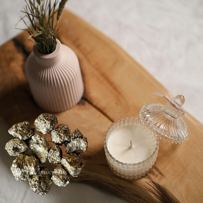 2 PCS PYRITE CLUSTER