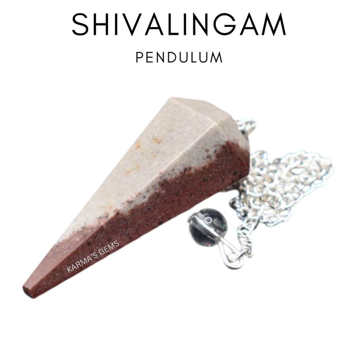 SHIVA LINGAM STONE DOWSING PENDULUM