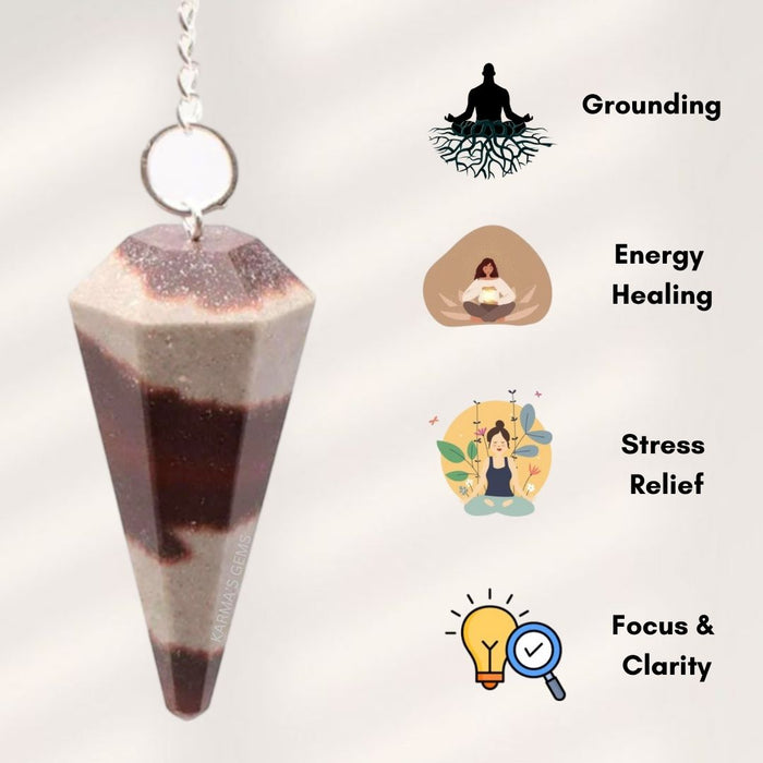 SHIVA LINGAM STONE DOWSING PENDULUM