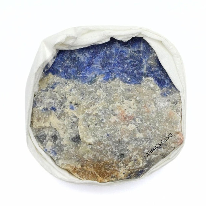1 PIECE FLAT WRAPPED SODALITE  ROUGH STONE