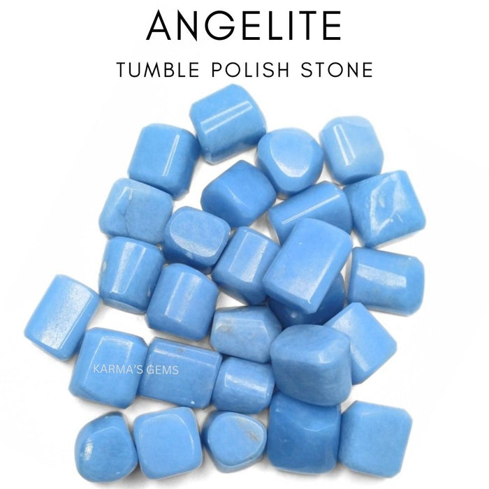 15 TO 25 MM ANGELITE POLISH TUMBLED STONE