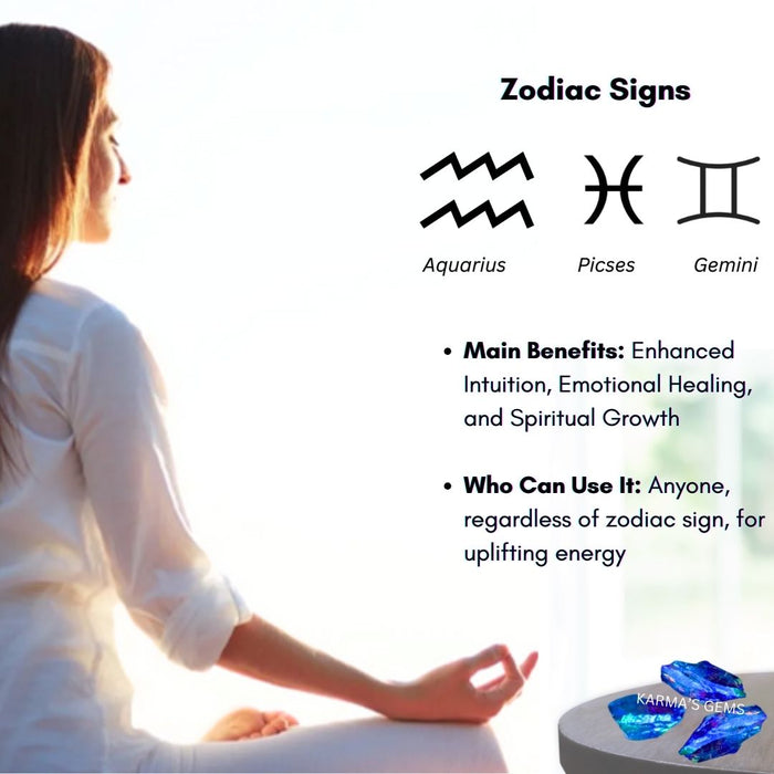 AMETHYST - AQUA AURA QUARTZ RAW STONE