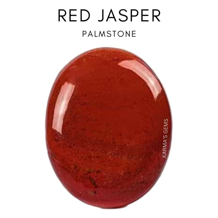RED JASPER PALMSTONE