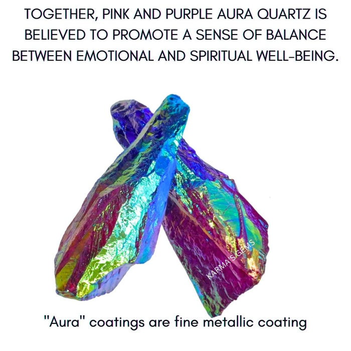 RUBY - TANZINE AURA QUARTZ RAW STONE