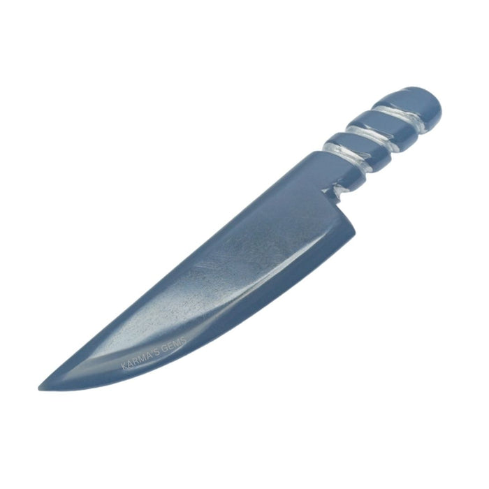 BLACK OBSIDIAN CRYSTAL KNIFE