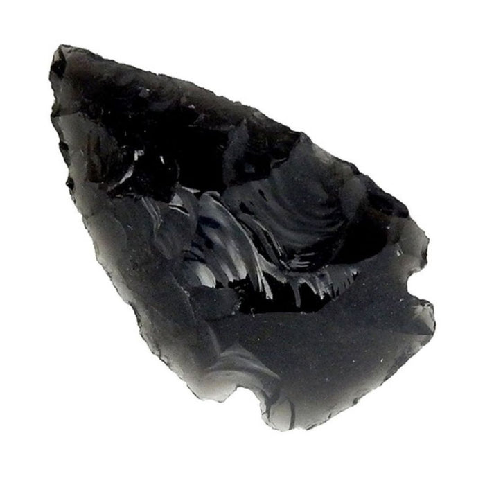 1" TO 1.5" BLACK OBSIDIAN ARROWHEAD