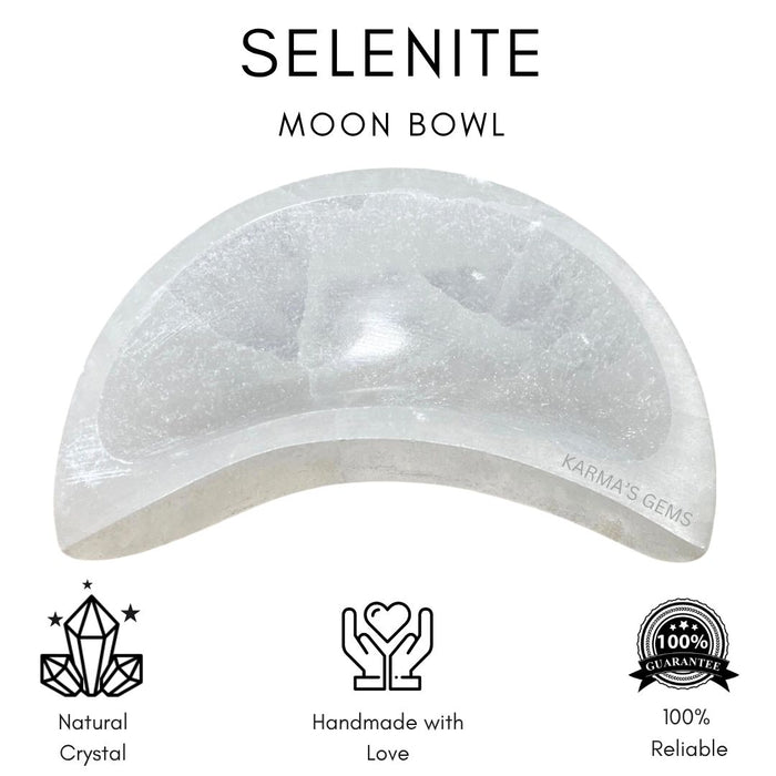 SELENITE MOON BOWL