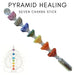 SEVEN CHAKRA PYRAMID HEALING WAND Karmas Gems