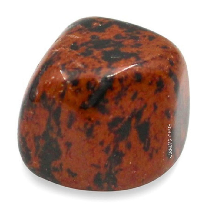 1 PIECE 15 TO 25 MM MAHOGANY OBSIDIAN  POLISH TUMBLED STONE