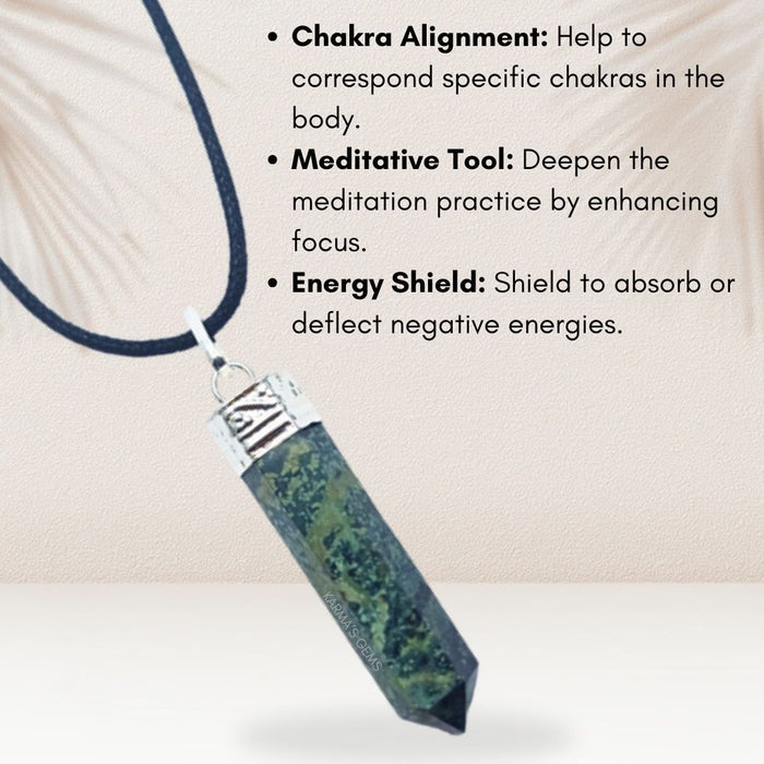 KAMBABA JASPER POINT PENCIL PENDANT