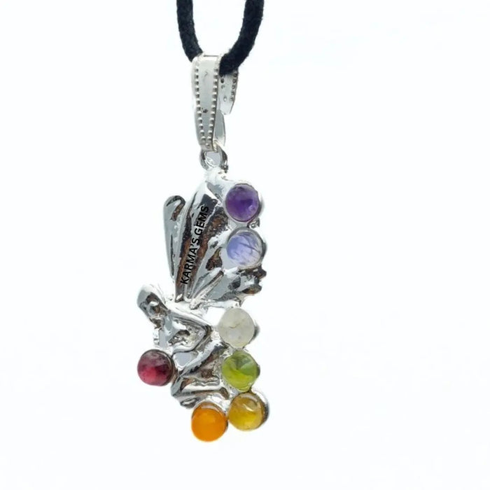 SEVEN CHAKRA STONE PENDANT Karmas Gems