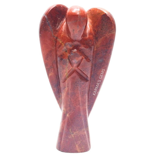 RED JASPER STONE CRYSTAL ANGEL Karmas Gems