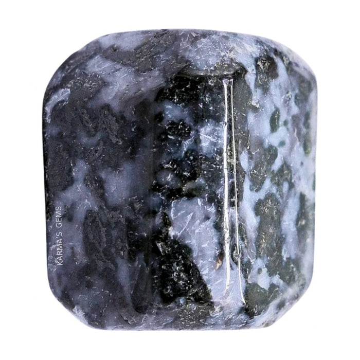 1 PIECE 15 TO 25 MM INDIGO GABBRO  POLISH TUMBLED STONE